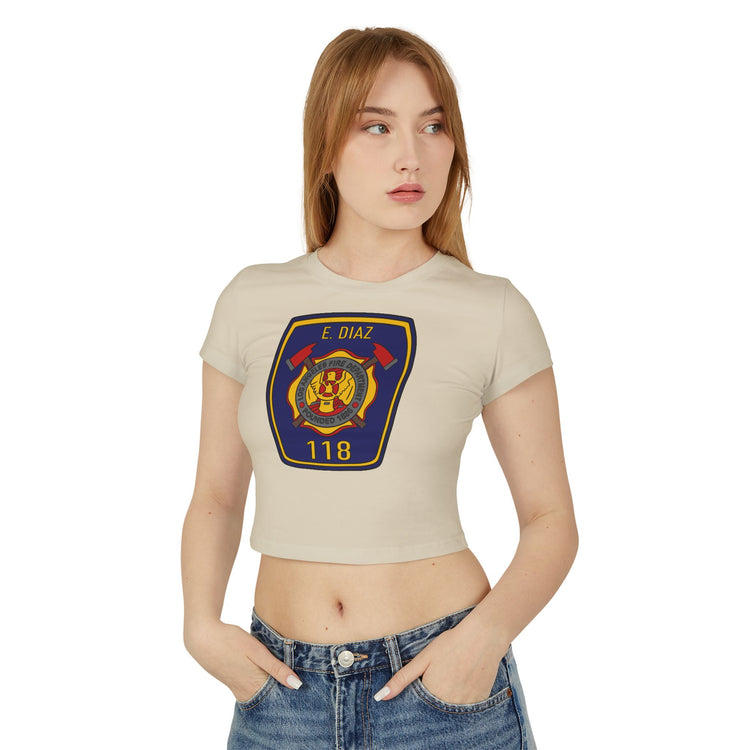 Eddie Diaz Baby Tee - Fandom-Made