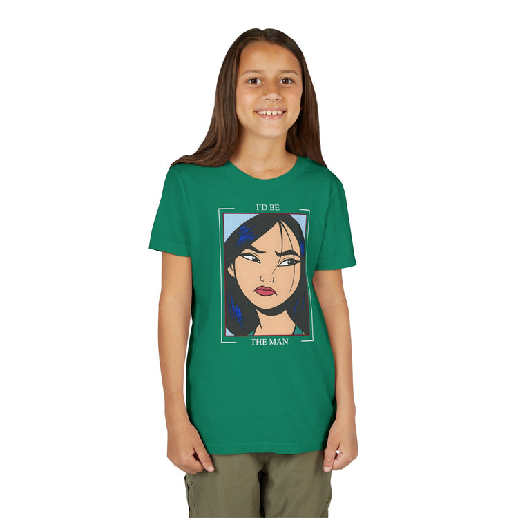 I'd Be The Man Youth Tee - Fandom-Made