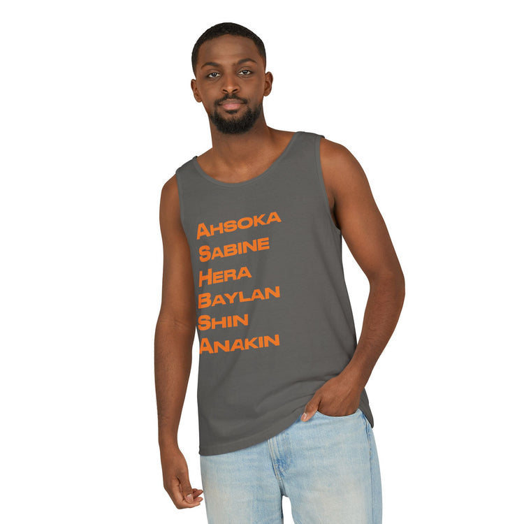 Ahsoka Names Tank Top