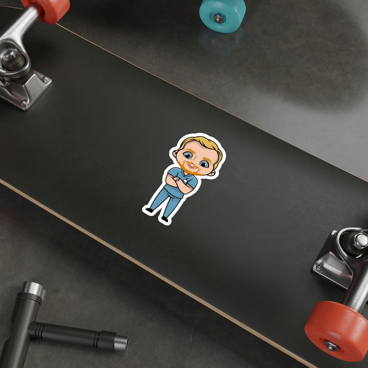 Owen Hunt Die-Cut Sticker