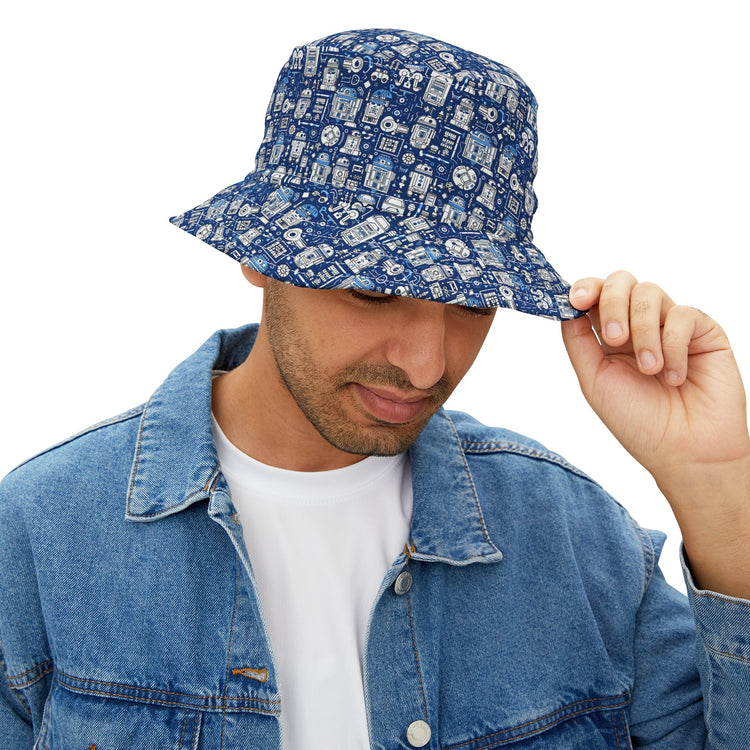 R2 All-Over Print Bucket Hat - Fandom-Made
