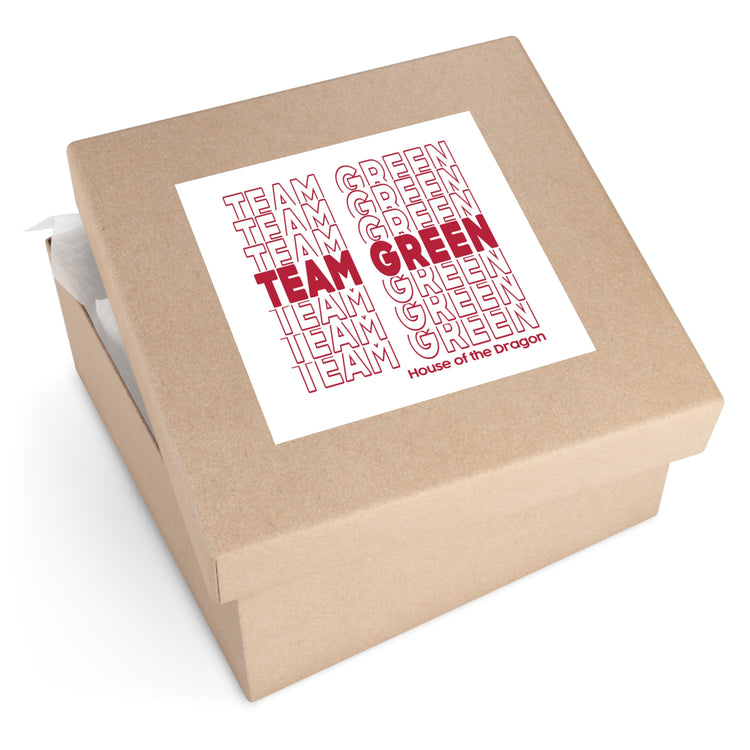 Team Green Square Sticker - Fandom-Made