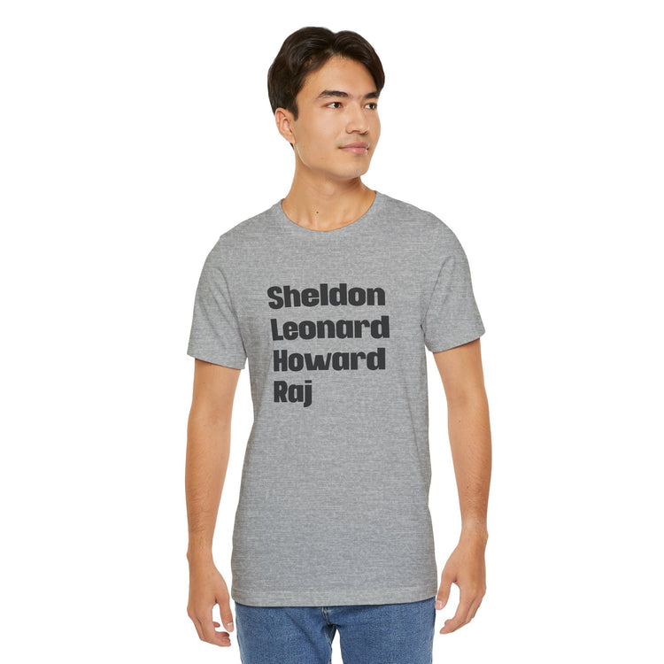 Big Bang Names Unisex T-Shirt - Fandom-Made