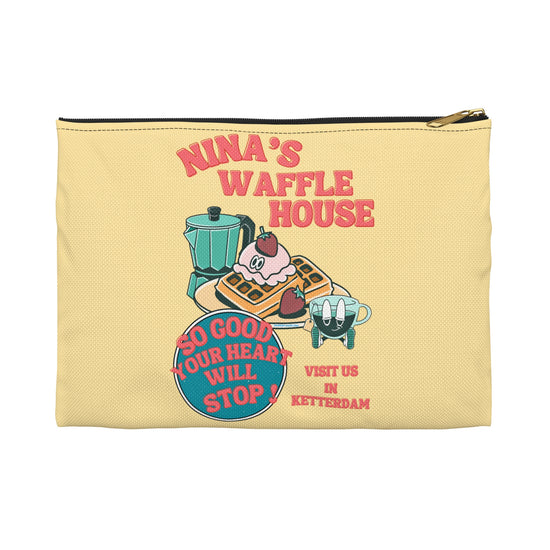 Nina's Waffle House Accessory Pouch - Fandom-Made
