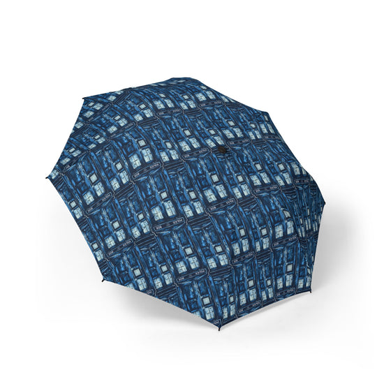 Tardis All-Over Print Umbrella - Fandom-Made