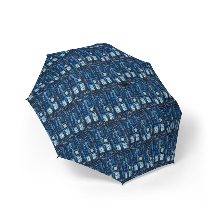 Tardis All-Over Print Umbrella - Fandom-Made