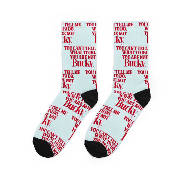 You're Not Bucky Padded Crew Socks