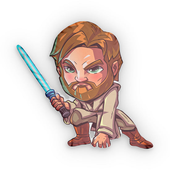 Obi-Wan Kenobi-Shaped Pillow - Fandom-Made