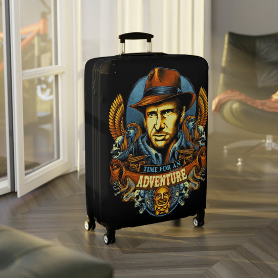 Time For An Adventure Luggage Cover - Fandom-Made