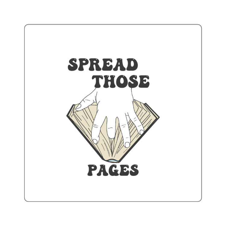 Spread Those Pages Smutty Edition Square Stickers - Fandom-Made