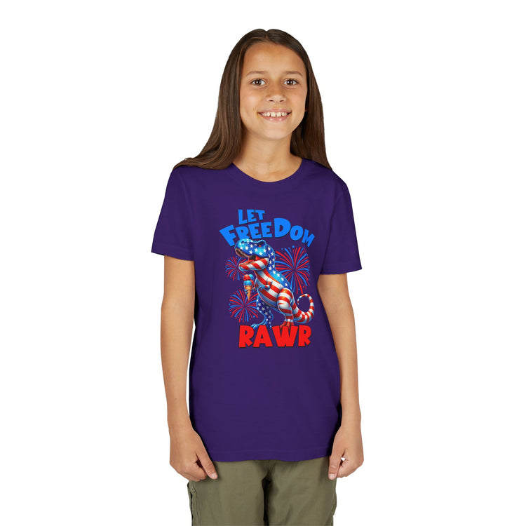 Let Freedom Rawr Youth Tee