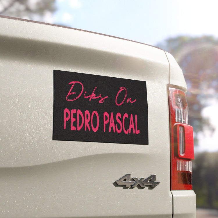 Dibs On Pedro Pascal Car Magnet - Fandom-Made