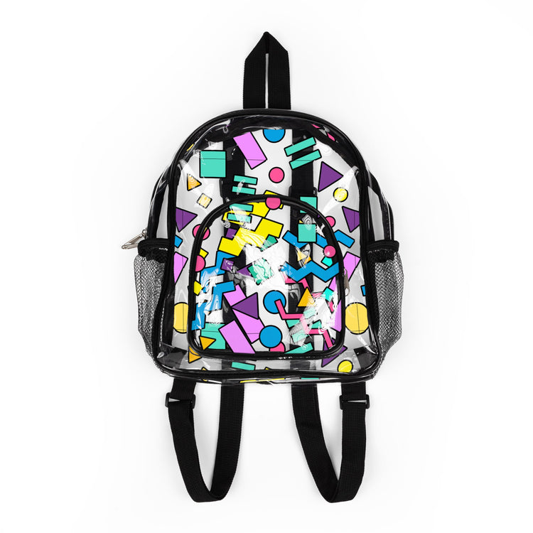 '90s Calling Clear Stadium Backpack - Fandom-Made