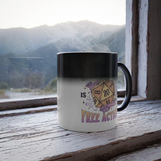 Crying Is a Free Action Magic Mug - Fandom-Made