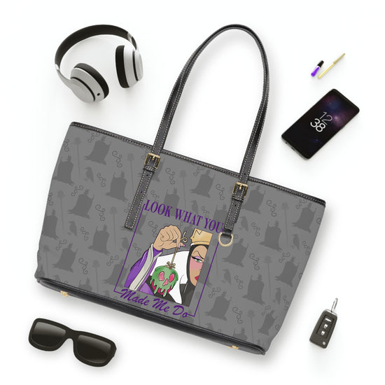 Look What You Made Me Do Leather Shoulder Bag - Fandom-Made
