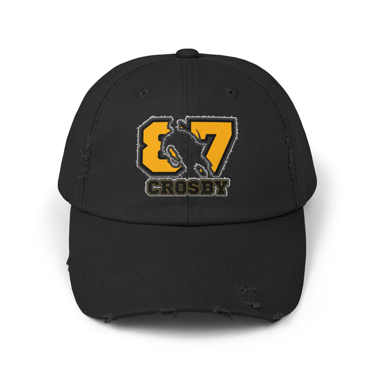 Crosby Distressed Cap - Fandom-Made