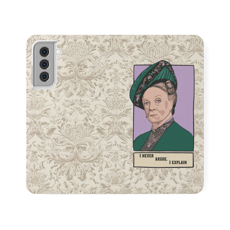 I Never Argue Flip Case - Fandom-Made