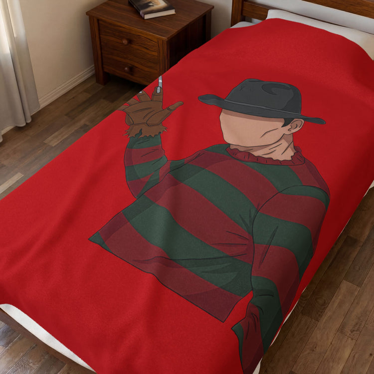He's Waiting For You Velveteen Plush Blanket