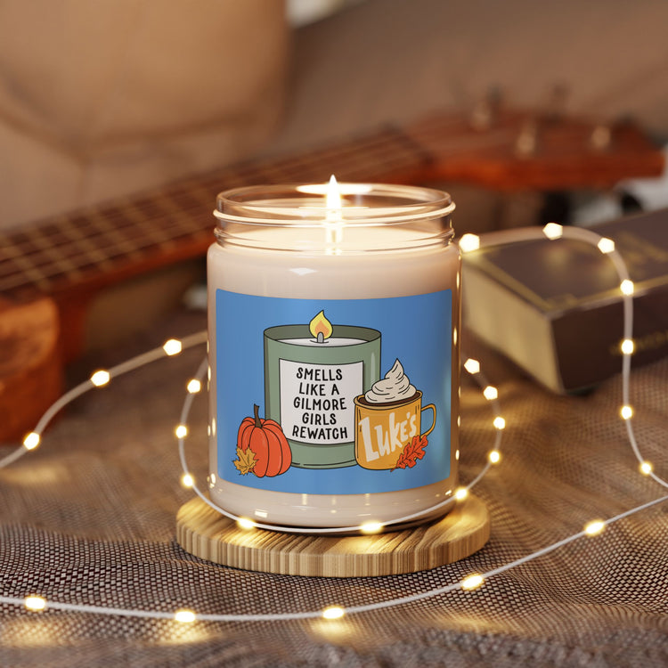 Gilmore Girls Rewatch Scented Soy Candle - Fandom-Made