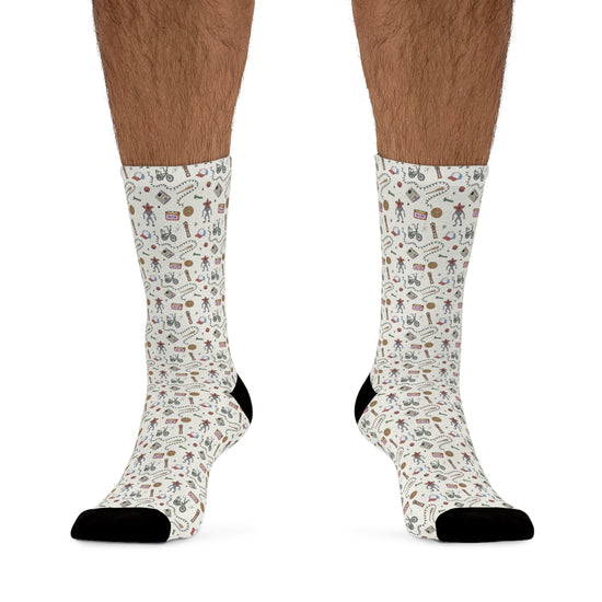 Stranger Friends Socks - Fandom-Made
