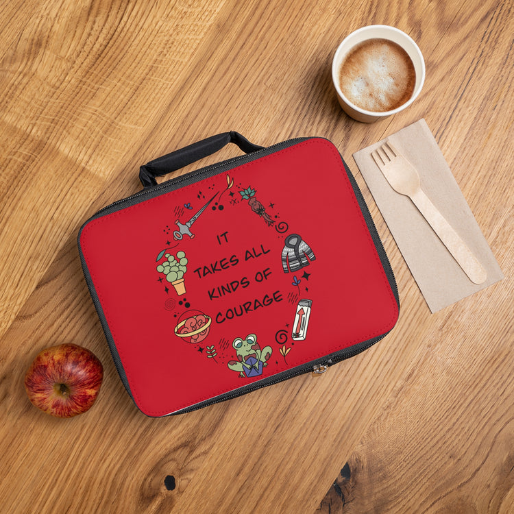 It Takes All Kinds Of Courage Lunch Bag - Fandom-Made