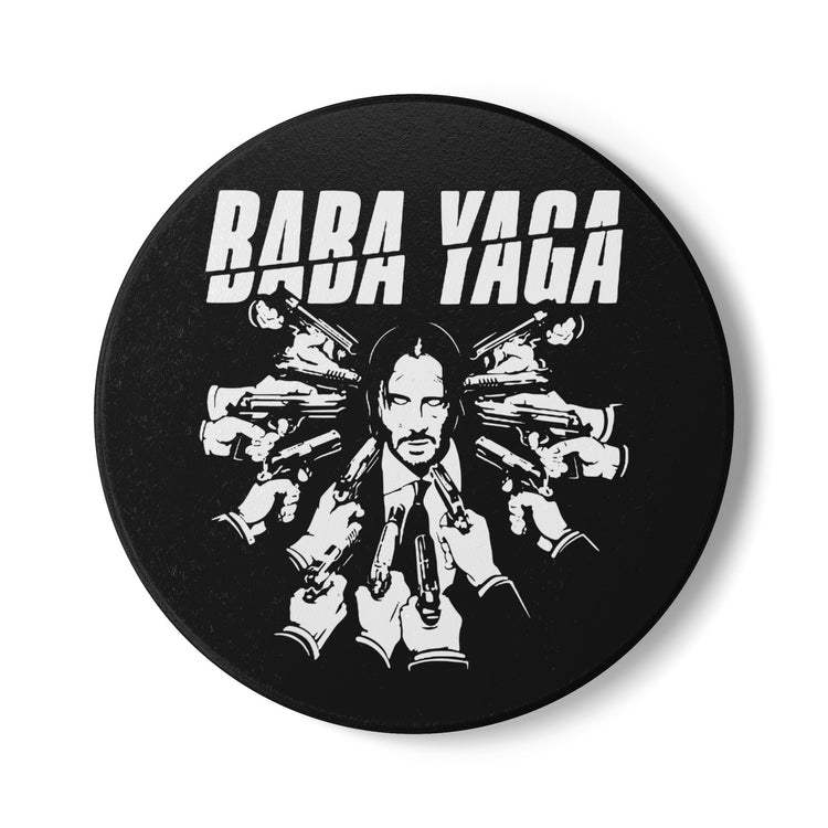 Baba Yaga Ceramic Coaster - Fandom-Made