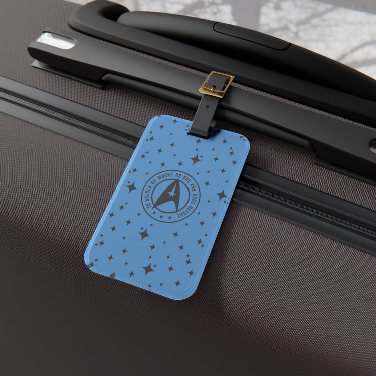 To Boldly Go Luggage Tag - Fandom-Made