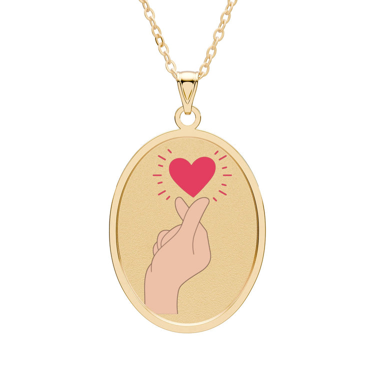 Songalag Hateu Oval Pendant