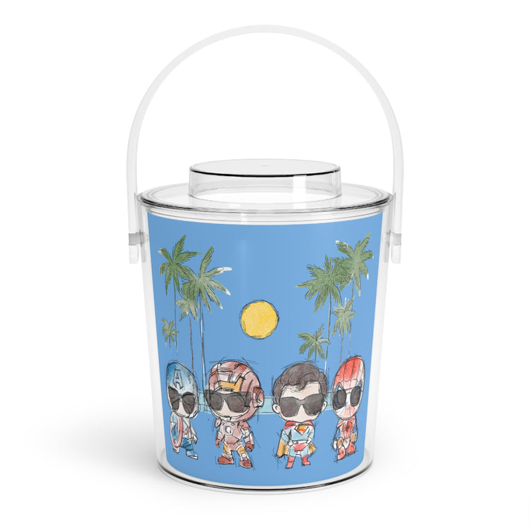 Summertime Heroes Ice Bucket - Fandom-Made