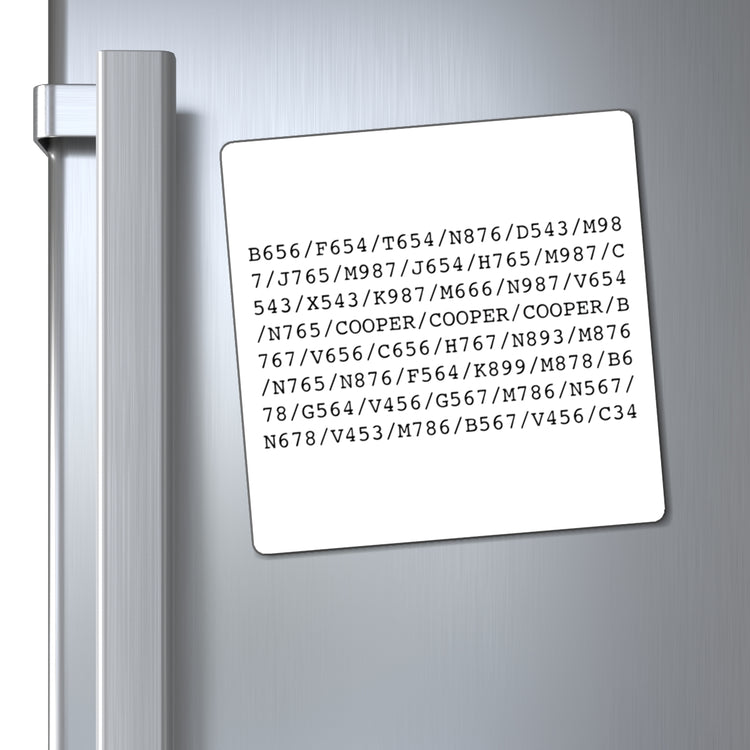 Briggs Code Magnet - Fandom-Made
