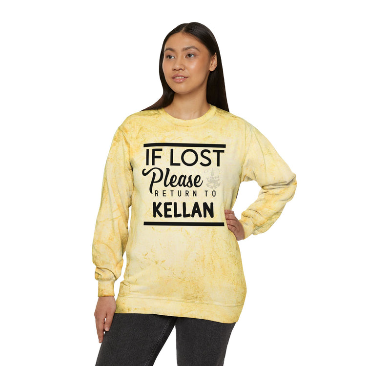 If Lost Return To Kellan Sweatshirt - Fandom-Made