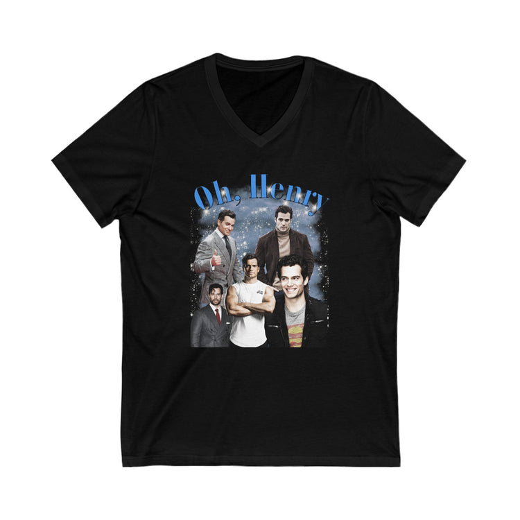 Oh Henry V-Neck Tee - Fandom-Made