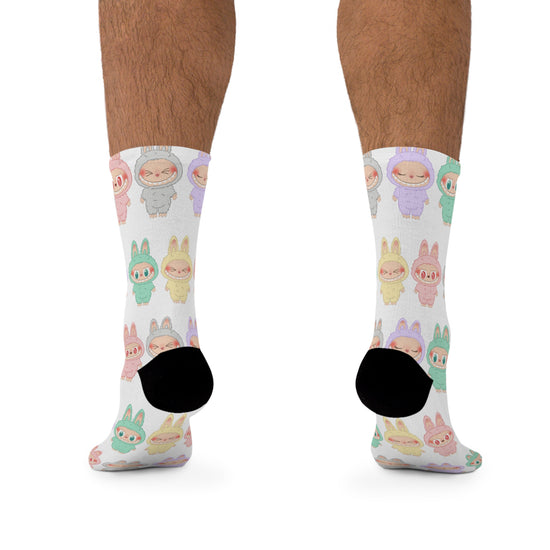 Bunny Time Socks - Fandom-Made
