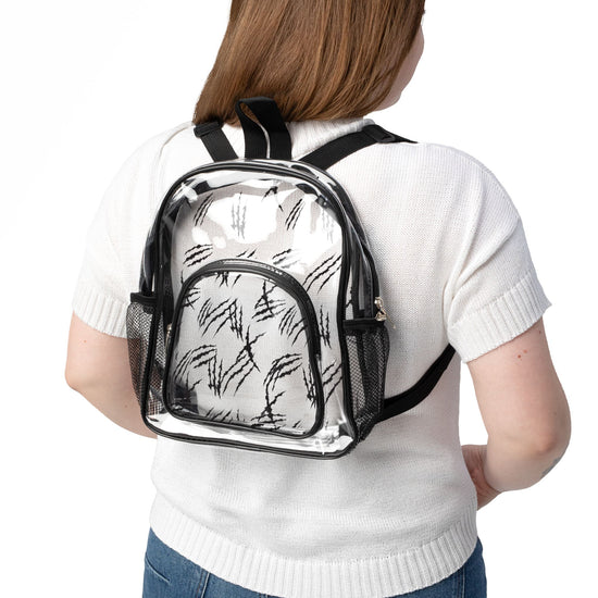 Claws Out Clear Stadium Backpack - Fandom-Made
