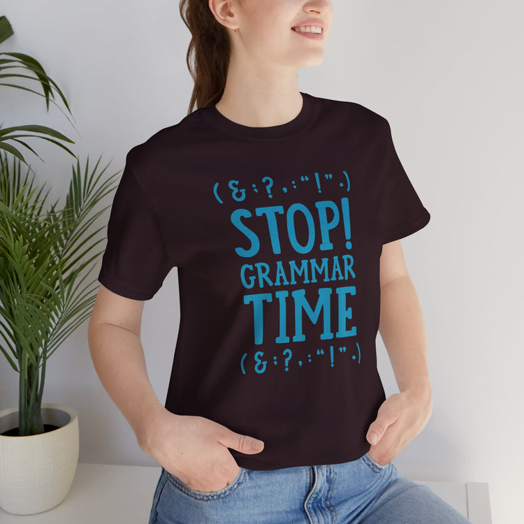 Grammar Time Unisex T-Shirt - Fandom-Made