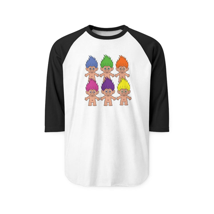 Trolling 3/4 Raglan Shirt - Fandom-Made