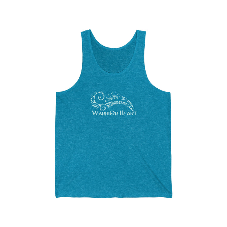Warrior Heart Unisex Tank - Fandom-Made