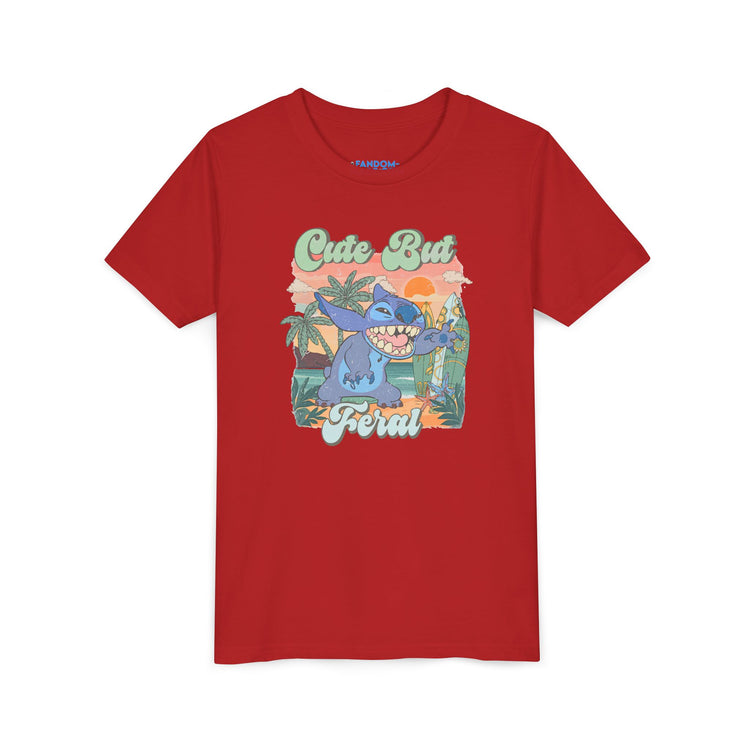 Cute But Feral Youth Tee - Fandom-Made