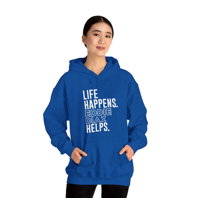 Life Happens Eddie Diaz Helps Hoodie