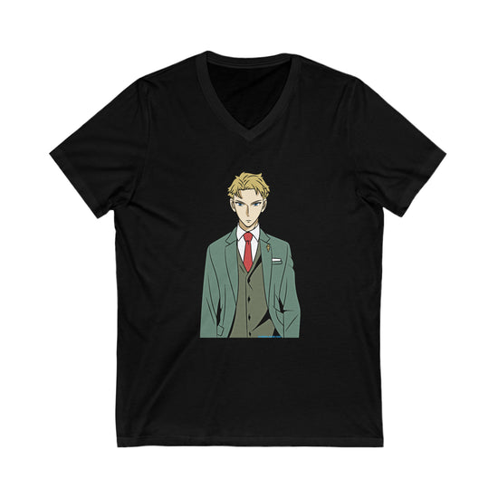 Loid Forger V-Neck Tee - Fandom-Made