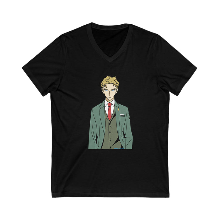 Loid Forger V-Neck Tee - Fandom-Made