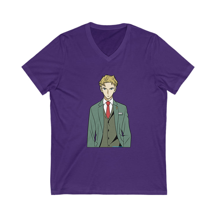 Loid Forger V-Neck Tee - Fandom-Made