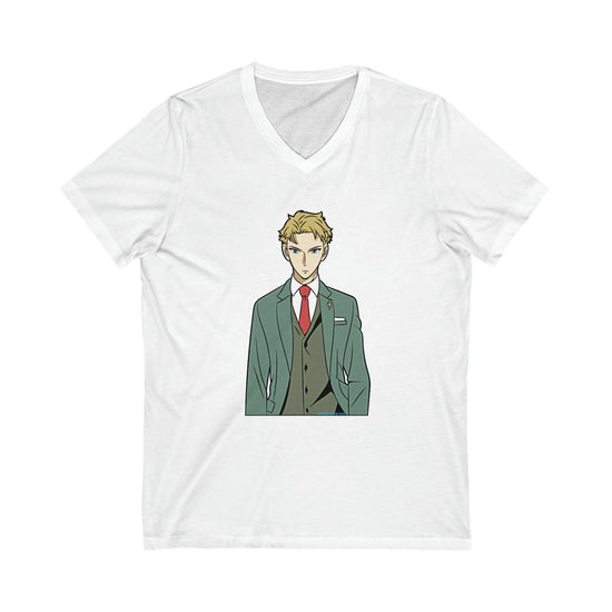 Loid Forger V-Neck Tee - Fandom-Made