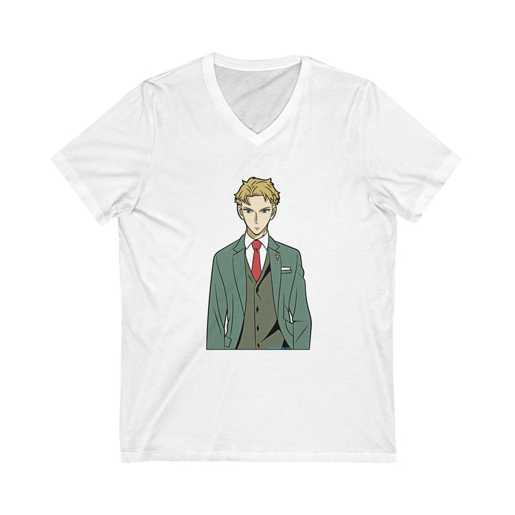 Loid Forger V-Neck Tee - Fandom-Made
