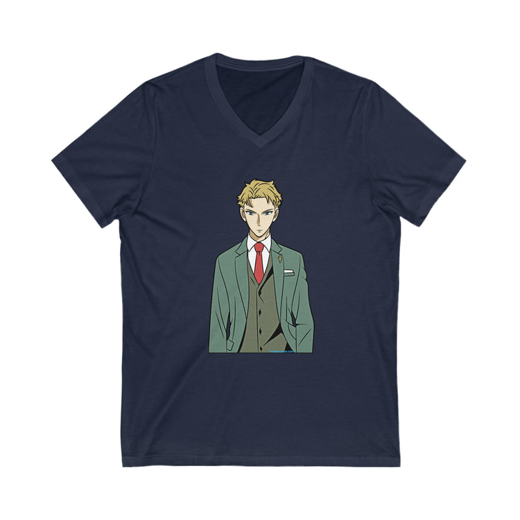 Loid Forger V-Neck Tee - Fandom-Made