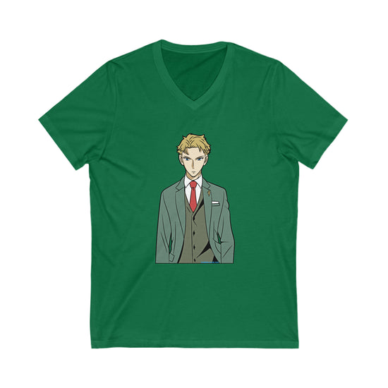 Loid Forger V-Neck Tee - Fandom-Made