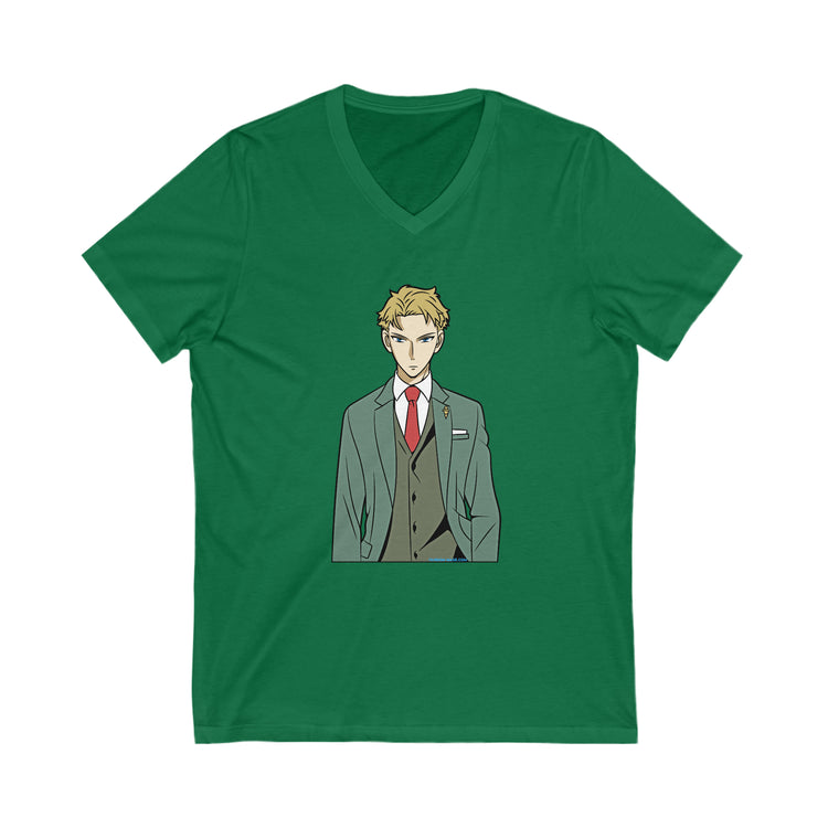 Loid Forger V-Neck Tee - Fandom-Made