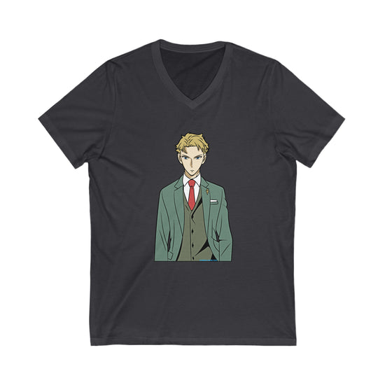 Loid Forger V-Neck Tee - Fandom-Made