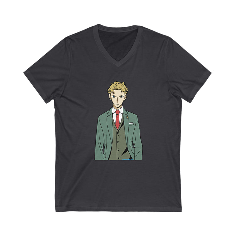 Loid Forger V-Neck Tee - Fandom-Made