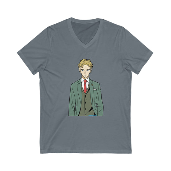 Loid Forger V-Neck Tee - Fandom-Made